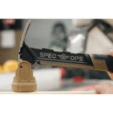 SPEC OPS® SPEC-M16SF Rip Claw Hammer, 16 oz, Smooth Face, Heat-Treated Steel, Bi-Material Handle