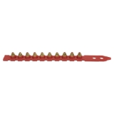 Simpson Strong-Tie P27SL5A P27SL 0.27-Caliber Plastic, 10-Shot Strip Loads, Red (Level 5), 100/Box
