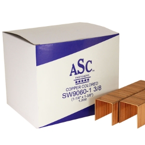 ASC SW906013/8-ASC Wide Crown Carton Closing Stick Staples, 1-3/8 ASC SW906013/8-ASC Wide Crown Carton Closing Stick Staples, 1-3/8