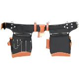 Occidental Leather Adjust-to-Fit™ FatLip™ 9850 Tool Belt Setup, One Size (32"-41"), Right-Handed, Black/Brown