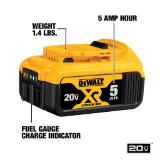 DEWALT DCB205 20V MAX XR LITHIUM ION EACH
