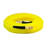 SPOTNAILS Gator Tuff HP14100CPY 1/4" x 100' Polyurethane Air Hose With Fittings, Yellow