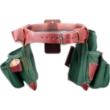 Occidental Leather OxyLights™ 8089 M 7-Bag Framer Tool Belt Setup, Medium (33"-41"), Right-Handed, Hunter Green