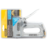 Stanley TR110 Heavy Duty Steel Staple Gun, 27/64" Crown Width, 1/4" to 9/16" Leg Length