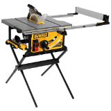 DEWALT DWE7491RS 10" Jobsite Table Saw and Rolling Stand