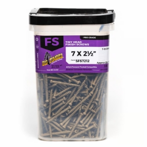 Big Timber Fasteners 5FS7212 7 x 2-1/2 Fin Head Screw 5LB