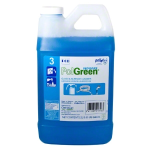 Genesan GEN213 #3 Polgreen Indoors Surface & Glass Cleaner, 2 L, 4/Case Genesan GEN213 #3 Polgreen Indoors Surface & Glass Cleaner, 2 L, 4/Case