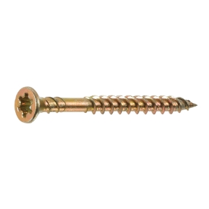 PAMFast SD-28-WCYZ8112 Collated Screws, #8, 1-1/2 , PAMDrive Head, Yellow Zinc - 1000 Bx