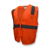 Radians® SV2ZOMM Safety Vest, Medium, High-Vis Orange, Class 2