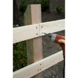 Simpson Strong-Tie Strong-Drive® SDWH™ SDWH19400DB 0.275"-6 x 4" Structural Screws, 5/16" Hex Drive, Double-Barrier Coated, 800/Box