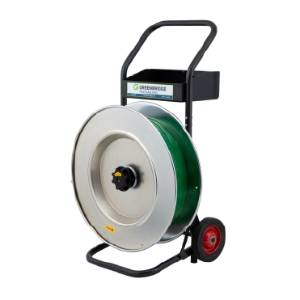 Polychem DSHD2 Heavy-Duty Polyester/Steel Strapping Cart Dispenser