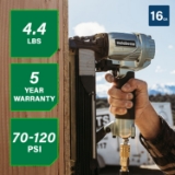 Metabo HPT N5010A Standards Crown Stapler, 1/2" Crown, 16 Gauge, 3/4" to 2" Fastener Length