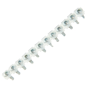 SENCO #8 X 1/2" Fine Thread Screws - Clear Zinc Truss Head Phillips Drill Point