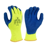 Radians RWG27L Gripper Winter Gloves, Large, Hi-Vis Yellow, Polyester