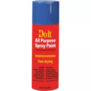 Do it Best 203283 All Purpose Spray Paint, Blue, Gloss, 10 oz