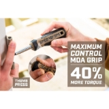 SPEC OPS® SPEC-S6IN1 Multi-Bit 6-in-1 Magnetic Screwdriver, Heat-Treated Steel