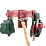 Occidental Leather OxyLights™ 8080DB LG Framer Tool Belt Setup, Large, Right-Handed, Hunter Green