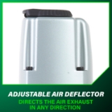 Metabo HPT NR65AK2S Short Magazine Strip Nailer, 1-1/2" to 2-1/2" Fastener Length, 36 Degree