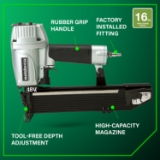 Metabo HPT N5021A Wide Crown Stapler, 15/16" Crown, 16 Gauge, 5/8" to 2" Fastener Length