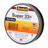 3M 7100201470 SUPER 33 VINYL ELECTRICAL TAPE 3/4 X 44 FT 7 MIL. 100 ROLLS PER CASE