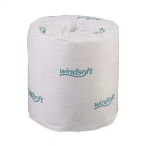 Windsoft® WIN2240B 2-Ply Septic Safe Toilet Paper, 4