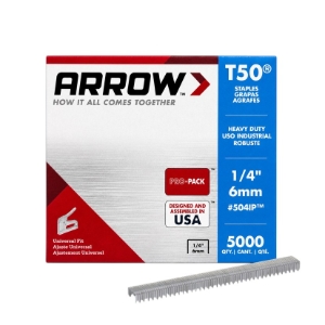 Arrow Fastener 504IP Fine Wire Staples, 1/4 Arrow Fastener 504IP Fine Wire Staples, 1/4