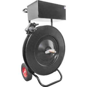 Encore Packaging EP-3200 Poly and Steel Cart Dispenser with Troller, Oscillated Wound Encore Packaging EP-3200 Poly and Steel Cart Dispenser with Troller, Oscillated Wound