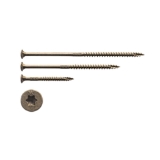 Big Timber Fasteners BTX™ BTX9212 #9 x 2-1/2" Exterior Multi-Purpose Wood Screws, T25 Star Drive, Bronze Coated, 2500/Box