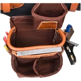 Occidental Leather Adjust-to-Fit™ FatLip™ 9855 Tool Belt Setup, One Size (32"-41"), Right-Handed, Brown/Black