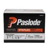 Paslode 650927 5000 Series Fine Wire Staples, 1/2" Leg x 1/2" Crown, 20 Gauge, Chisel Point, Galvanized, 5000/Box