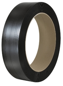 Signode 2X3036 Polypropylene Strapping, Black, 1/2