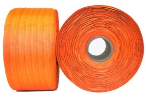 Carolina Strapping 2025 Woven Strapping, Orange, 3/4