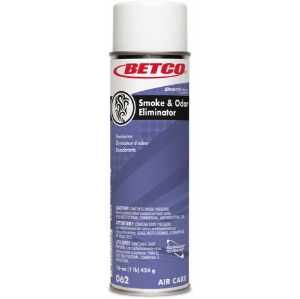 Betco® BestScent™ BET622300 Smoke & Odor Eliminator Aerosol, Fruit/Floral Scent, 16 oz, 12/CS Betco® BestScent™ BET622300 Smoke & Odor Eliminator Aerosol, Fruit/Floral Scent, 16 oz, 12/CS