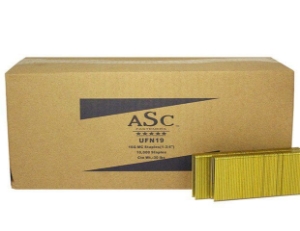 ASC UFN19-ASC Heavy Wire Tacker Staples, 1-3/4" Leg x 7/16" Crown, 16 Gauge, Chisel Point, Galvanized, Steel, 10000/Box ASC UFN19-ASC Heavy Wire Tacker Staples, 1-3/4" Leg x 7/16" Crown, 16 Gauge, Chisel Point, Galvanized, Steel, 10000/Box