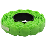 SPOTNAILS 136420 Medium Crown Hammer Tacker Cap Staples, 3/8" Leg x 3/8' Crown, 20 Gauge, Chisel Point, Galvanized, 2000/Box