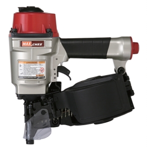 MAX USA CN55 Heavy Duty Coil Nailer, 15 Degree