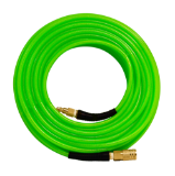 SPOTNAILS Gator Tuff HP14100CPG 1/4" x 100' Polyurethane Air Hose With Fittings, Green