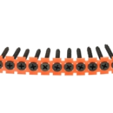 OMG Products GCBP6158 #6 x 1-5/8" Collated Screws, #2 Phillips Drive, Black Phosphate Coated, 1000/Box