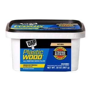 DAP 7079800525 Plastic Wood All Purpose Wood Filler, Natural, 32 oz