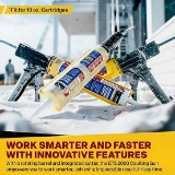 Dripless® ErgoTech ETS2000 Professional Composite Caulking Gun, 10 oz