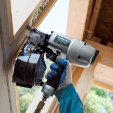 Metabo HPT NV65AH2M 2-1/2" Siding Coil Nailer, 15 Degree