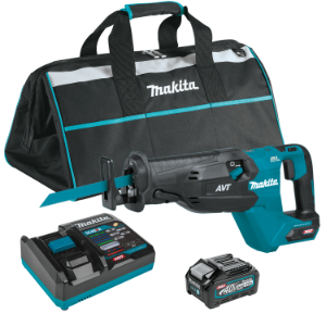 Makita GRJ02M1 40V max XGT® Brushless Cordless AVT® Orbital Reciprocating Saw Kit (4.0Ah) Makita GRJ02M1 40V max XGT® Brushless Cordless AVT® Orbital Reciprocating Saw Kit (4.0Ah)