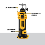 DEWALT DCS551B 20V MAX* Drywall Cut Out Tool, Tool Only