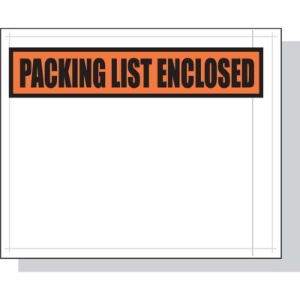 Laddawn® 3855 Printed Face Packing List Envelope, 4-1/2 Laddawn® 3855 Printed Face Packing List Envelope, 4-1/2