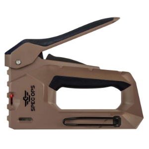 SPEC OPS® SPEC-M50 2-in-1 Heavy Duty Staple Gun/Brad Nailer Hand Tracker, 3/8
