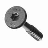 FastenMaster FMHLGMTT278-500 2-7/8" HeadLOK Structural Wood Screws Flat Head Wood Screws, ProjectLife™ Coating, Black, 500/Box