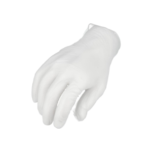 Wrap-Tite GLVPFN-M Disposable Gloves, Non-Medical, Vinyl, Powder Free 4.5 mil, Medium, Clear