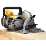 DEWALT DWS535B 7-1/4" Worm Drive Circular Saw With Electric Brake, Tool Only