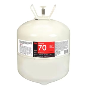 3M 7100138479 70 Spray Adhesive, 27.3 lbs, Transparent