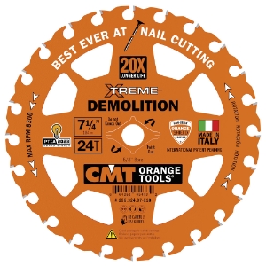 CMT Orange Tools 286.324.07-X10 ITK XTREME 7-1/4 CMT Orange Tools 286.324.07-X10 ITK XTREME 7-1/4